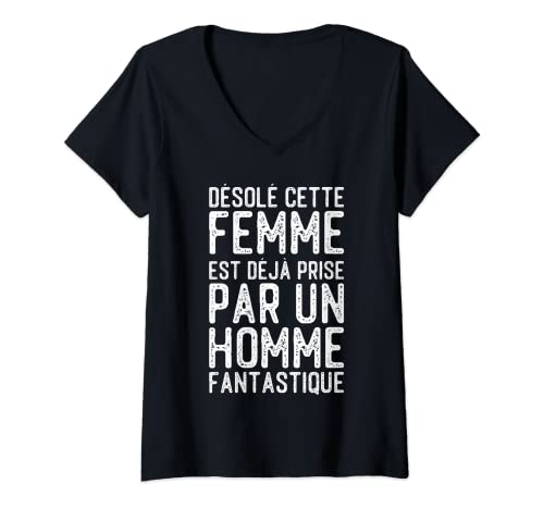 Femme Désolé Cette Femme Est Prise Cover