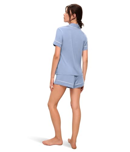 Image of Eberjey Gisele Rib Relaxed Short PJ Set