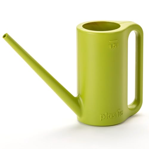 Gießkanne klein aus Kunststoff 1,5 l Grün - Giesskanne für Zimmerpflanzen, Wohnung und Garten Gießkanne klein aus Kunststoff 1,5 l Grün - Giesskanne für Zimmerpflanzen, Wohnung und Garten