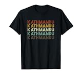 Retro Kathmandu Nepal T-Shirt