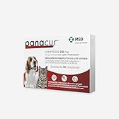 Panacur Compresse 250mg - Vermifugo Per Cani E Gatti, Libera da Giardia, Vermi Tondi e Vermi Piatti