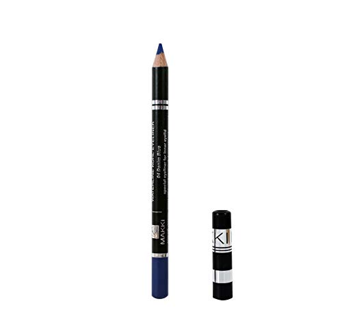 04 Denim Blue Waterline Kohl Eyeliner - Special Kajal for inner eyelids - vitalizing and Waterproof - sensitive eyes hypoallergenic eye liner Pencil