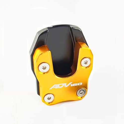 Béquille latérale moto Honda ADV 160 extension de support de stationnement CNC or