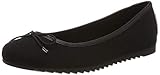 black ballerina shoes with strap heelheight: flach Hilfiger Denim Damen Rubber Patch Ballerina Geschlossene Ballerinas, Schwarz (Black 990), 37 EU