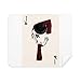 Spade J Playing Cards Pattern Cleaning Cloth Screen Cleaner 2pcs Suede Fabric