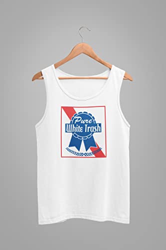 T-shirt Homme Blanc Old Glory en taille Large coupe classique