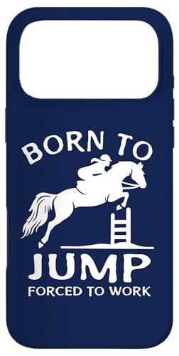 Born To Jump Forced To Work ��������V���[ �W�����v �X�}�z�P�[�X iPhone 17 Pro Max �p