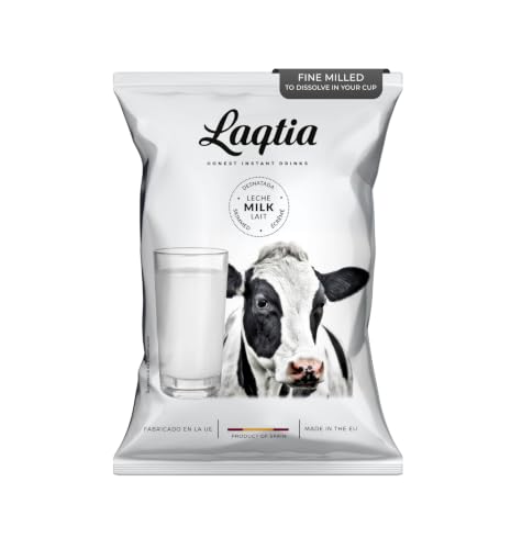 Laqtia Fine Milled Instant Nonfat Dry Milk Powder, 1lb, Made in Spain
