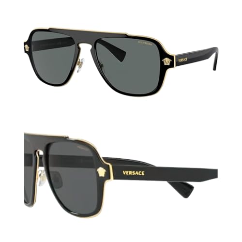 Versace VE2199 OVAL HEART Shape POLARIZED Sunglasses with Luxury Eyewear kit