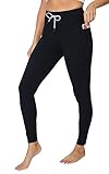 Yogalicious Womens Lux Inversion Power High Waist Full Length Legging - Black - Small