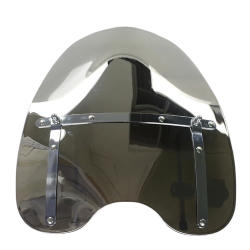 Pare-Brise à Double Bulle Moto Amortisseur de Vent pour Softail et Dyna Glide XL883