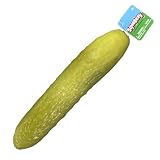 Jumbo Cucumber , 25cm Giant Pickle Stress Relief Fidget Toy, Soft Rubber Pickle Squeeze Toy For Adults, Stress Relief Hand Toys For School Office Travel Adults Kids Gift