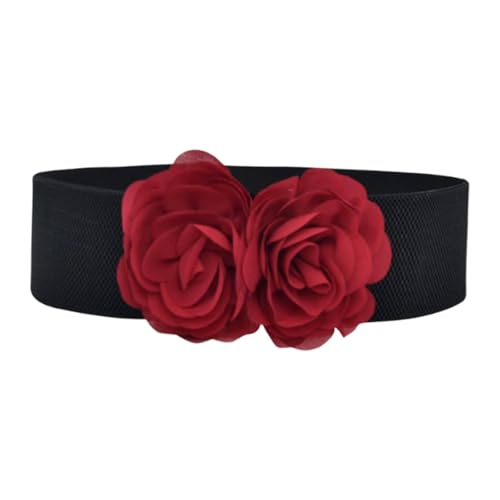 Womens Wide Belt Stretch Cinch Belt for Sweater Coat Clothes Maxi Shirt Decor