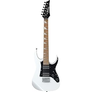 Ibanez GRGM21-WH GIO Mikro Guitare électrique 3/4 - Les Beatles, Paul McCartney, John Lennon, RIngo Starr, George Harrison