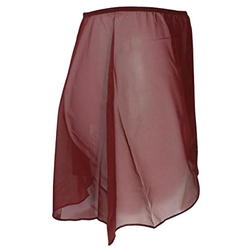 Jupe de ballet Intermezzo Redgom 7461 bordeaux pour vos cours de danse - 4
