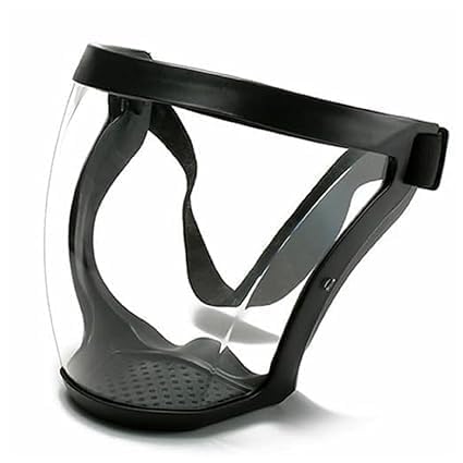 Full Face Shield Helmet Visor | Industrial Safety Coverage, UV-Protective Clear Visibility, Multipurpose | Eye Protection for Men Women-image-42