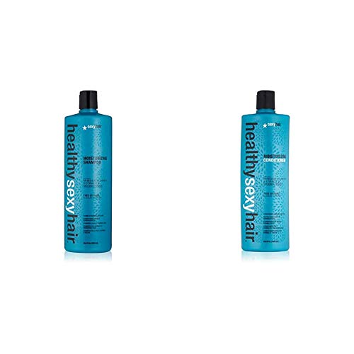 SEXYHAIR Healthy Moisturizing Shampo & Conditioner Bundle, 33.8 fl oz