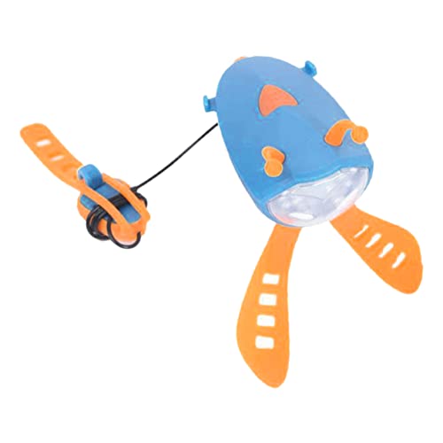 GOOHOCHY Rechargeable Boys and Girls Bike Front Light Little Bee Car Light Bike Headlight Horn Adorable Trumpet Material for Cycling