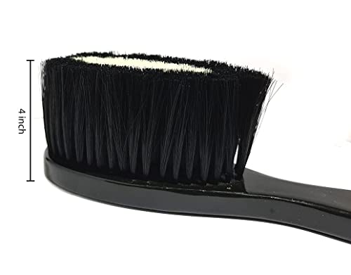 Image of Wooden Long Handle Soft Bristle Multipurpose Dusting Cleaning Brush for Sofa, Clothes, Blanket, Curtains, Home, and Household Cleaner Brushes (M6)