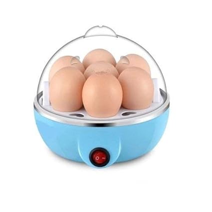 MELVIS Plastic Mini Electric 7 Egg Boiler Home Machine(Assorted Colours)