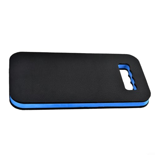 FACAIIO Tapis de genou épais en EVA - 45 x 21 x 3 cm - Résistant à l'huile - Confortable - Pour l'entretien automobile, le jardinage, le garage, les réparations à domicile - Bleu