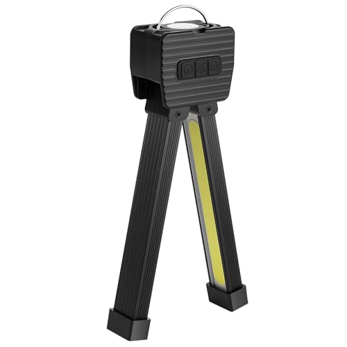 flintronic Posing Lampe Gym Tragbare Magnetische LED-Taschenlampe mit 7 Helligkeitsstufen und 4 Modi IPX4 wasserdichte Taschenlampe für Fitness Campingzelte Zuhause Büro