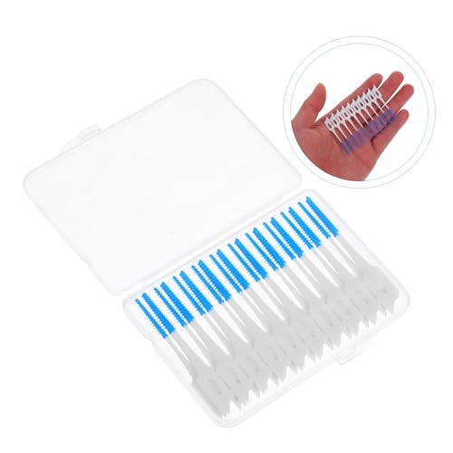 PENIKOKO 40 Stück Interdentalbürsten für Zahnzwischenräume Weiche Bürsten für Sanfte Zahnreinigung Tragbar und Multifunktional für und Tägliche Mundhygiene – Bild 8