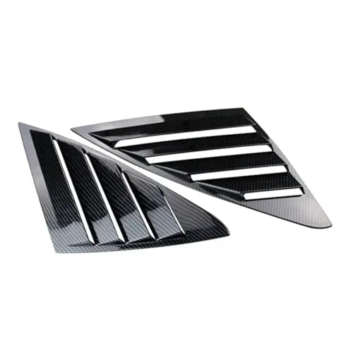 Persiennes de vitre latérale arrière voiture Buick Excelle GT 2015-2019 carbone