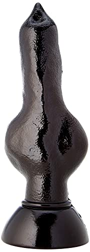 Animals Hyena Dildo, 26 x 5 cm, zwart, 1 stuks - Afbeelding 3