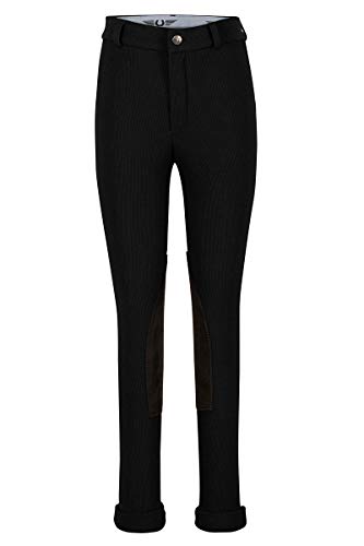 Tuffrider 10019-33/16/16 Kid'S Ribb Jods, Black thumb #1