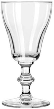 SET of 4, Libbey 8054 6 oz. Georgian Irish Coffee Glass w/Signature Party Picks