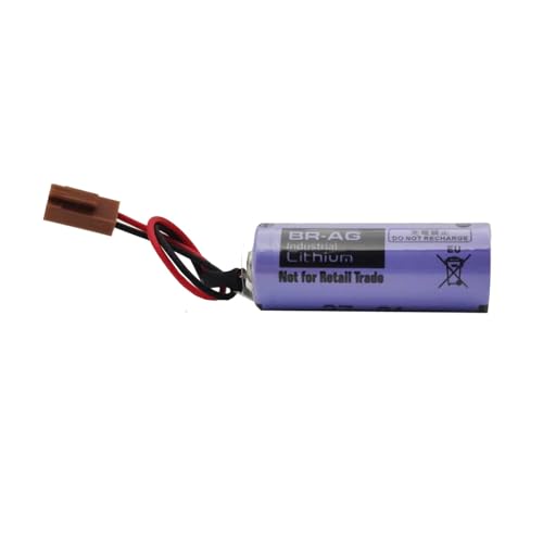 5 Pilas de Litio BR-AG 3V 1800mAh con Conector miniatura 3
