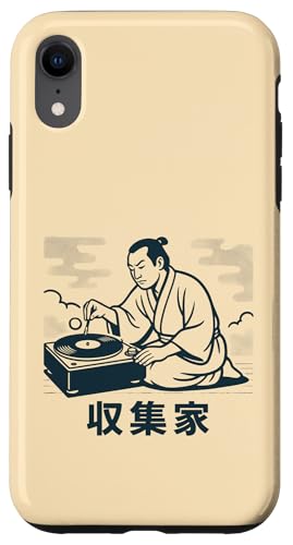 Samurai Tourne-Disque Vinyle pour DJ Coque pour iPhone XR