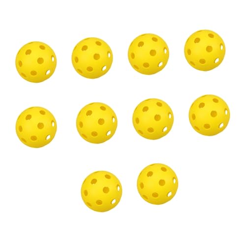 VICASKY 2sets 50pcs Indoor Golf Practice Balls Lightweight Hollow Porous Balls for Pets for Space Training Sessions Random Color 50pcs*2