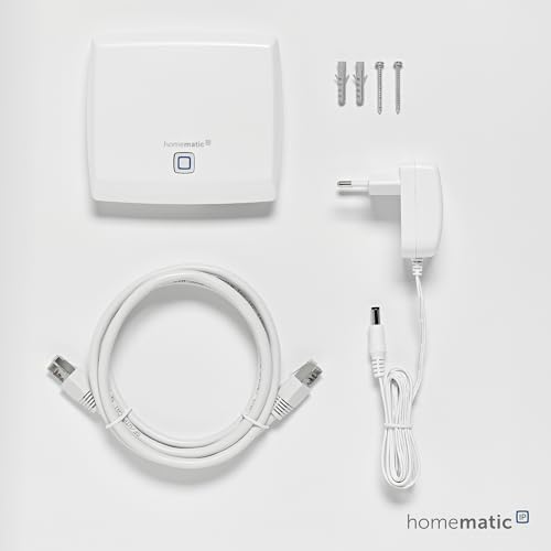Foto von Homematic IP Access Point, Smart Home Gateway, Basisstation mit kostenloser App und Sprachsteuerung über Amazon Alexa und Google Home, 140887A0