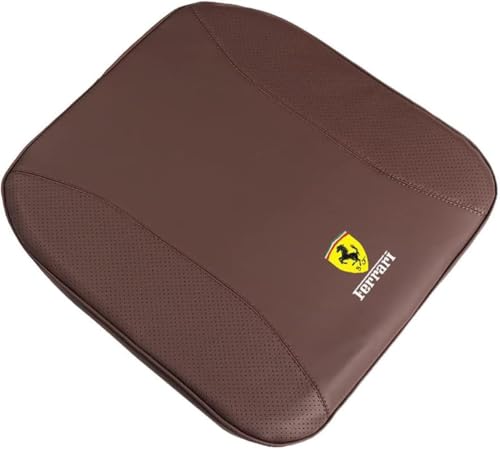 YLINNB Cuscino Sedile Auto per Ferrari 12Cilindri / 296 / SF90 /F80 /Roma/Purosangue/ F244, Cuscino Sedile Conducente Comodo Antiscivolo Cuscino Seggiolino Auto Accessori Decorativi,D