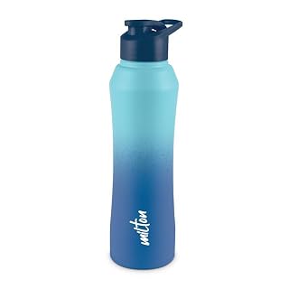 MILTON Comet 1000 ISI Certified Stainless Steel Water Bottle I Leak Proof I Rust proof I Single Walled I Ideal for Office, School, Home