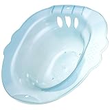 ifundom Praktisches mit Rutschfestem Design Sitzbad und Kunststoff Passgenau für Toilettensitz zur Wochenbettpflege und Hämorrhoidenbehandlung