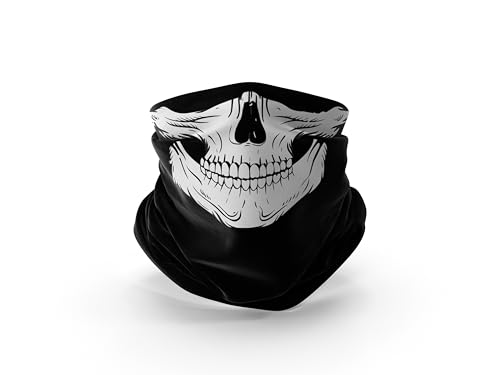 سكارف بالاكلافا بتصميم جمجمة مع عامل حماية من الأشعة فوق الب...