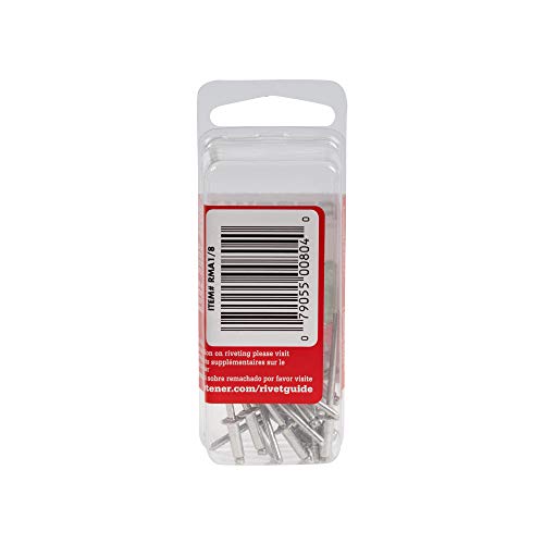 Arrow RMA1/8 Medium Aluminum 1/8-Inch Rivets thumb #4