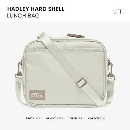 Modern Insulated Lunch Box with Shoulder Strap for Kids, Teens, and Adults