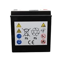 SECURA Batterie 12V 14AH kompatibel mit neue Version TC Husqvarna McCulloch Rasentraktor – Ansicht 4