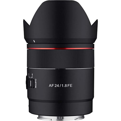 Samyang 24mm F1.8 AF�t���t���[�������Y Sony E�p ? �L�p�A�y�ʁA�ό󐫁A�V�̎ʐ^���[�h�A�J�X�^���X�C�b�`�A�T�C�����gSTM�t�H�[�J�X�A9���H���A58mm�t�B���^�[�X���b�h(�u���b�N)