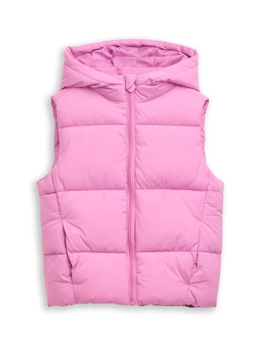 TOM TAILOR Mädchen 1047604 Weste, 38339-Flashy Mauve, 116-122