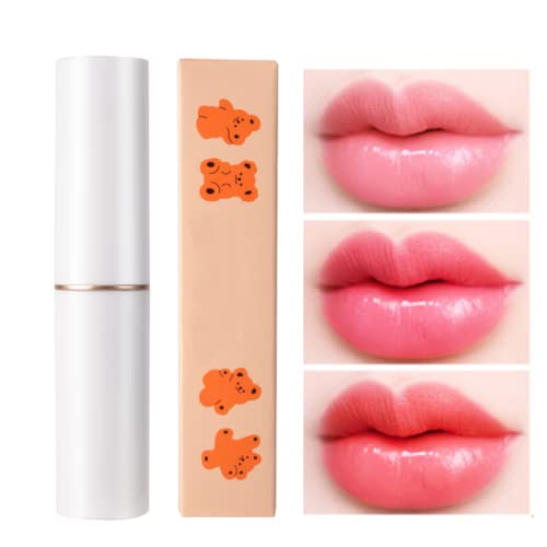 Dulele Color Changing Lipstick Set, 3 Pieces Magic Temperature Color Change Lip Gloss Long Lasting Nutritious Lip Balm #TOP2