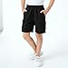 Boys Shorts Kids Baggy Cargo Shorts Summer Bermuda Elastic Waist Casual Short Athletic Short School Uniform Clothes Black 7 Years 8 Years