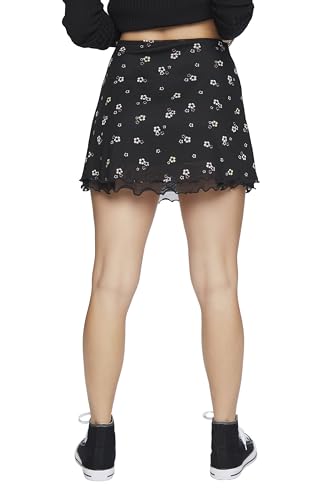 Forever 21 Women's Floral Print Mesh Mini Skirt3