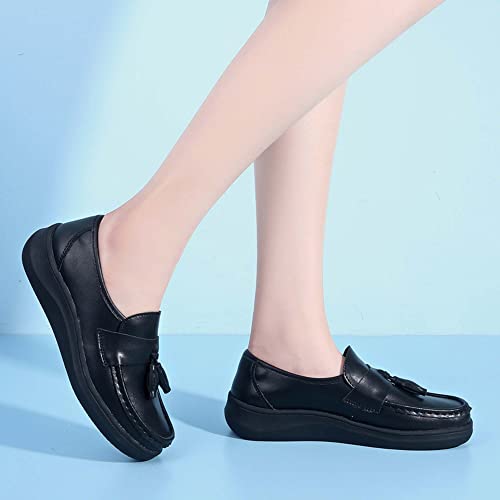 Image of Nurse Shoes for Women Nursing Shoes Zpatos para Trabajar en Restaurante de Mujer Flats for Women