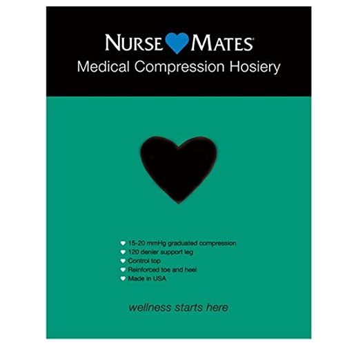 Nurse Mates Medical Compression Pantyhose | 15-20mmHg | Support Hosiery | 1 Pair