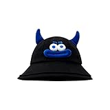 TAKOXIA Sombrero de pescador de felpa para adultos, divertido sombrero de antena, sombrero de pescador de primavera, sombrero protector solar, sombrero suave para actividades al aire libre